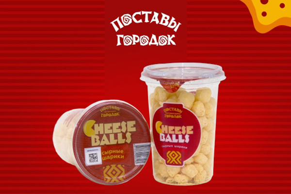 Новый продукт – сырные шарики Cheese balls!